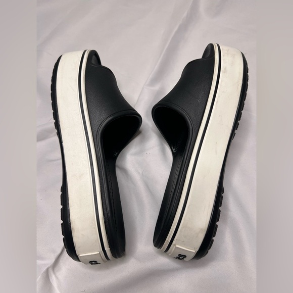 CROCS Black Slide Sandals - Picture 7 of 9